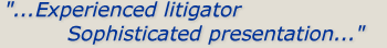 Experienced Litigator